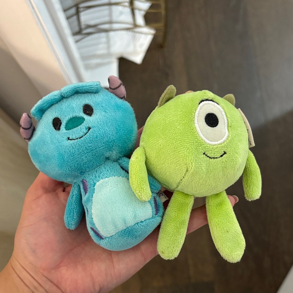 DISNEY Plush Monsters Inc. Set